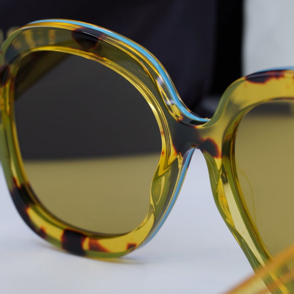 Gucci GG1240S 003 Round Sunglasses - Havana - Picture 6 of 10